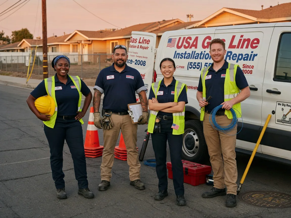 Gas Line Installation company in Campus, IL