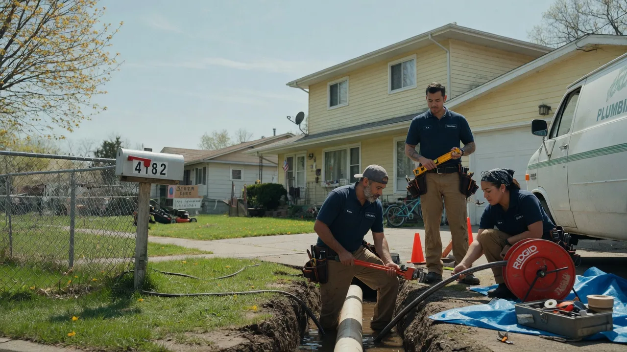 Gas Line Repair in Campus, IL near me